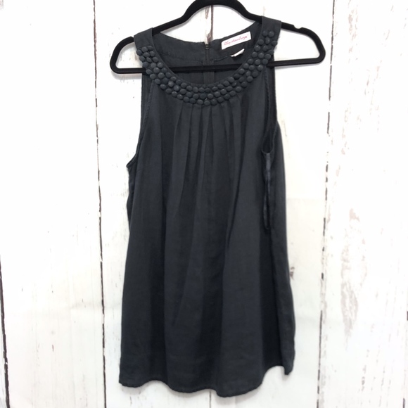 LILY STANHOPE BLACK BLOUSE SIZE Lc - Picture 6 of 8